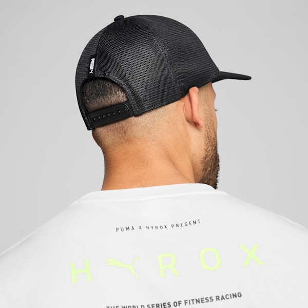 ユニセックス PUMA x HYROX キャップ, PUMA Black, extralarge-JPN