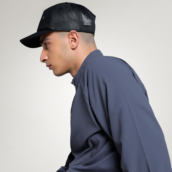 PUMA x HYROX Training Trucker Cap, PUMA Black, extralarge-IND