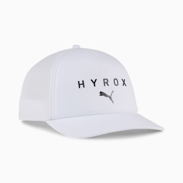 PUMA x HYROX Trucker Cap, PUMA White, extralarge-GBR