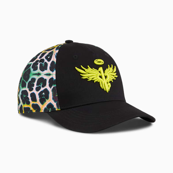 PUMA x LAMELO Alien Skin Baseball Cap, PUMA Black-Alien Skin, extralarge
