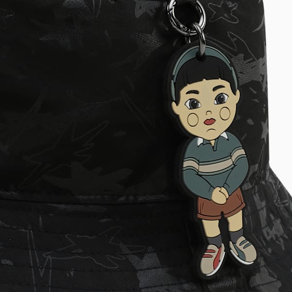 PUMA x SQUID GAME Glow-in-the-Dark Bucket Hat, PUMA Black, extralarge-IND