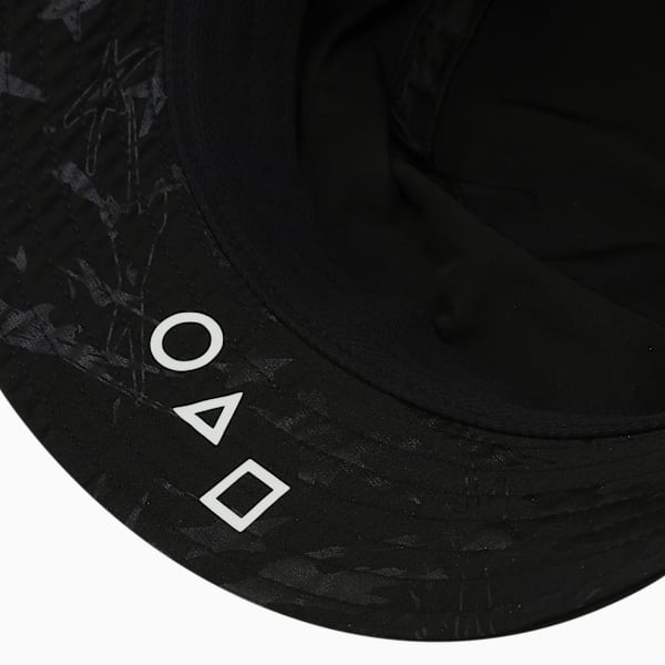 PUMA x SQUID GAME Glow-in-the-Dark Bucket Hat, PUMA Black, extralarge-IND