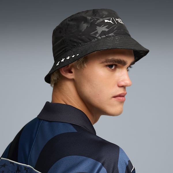 PUMA x SQUID GAME Glow-in-the-Dark Bucket Hat, PUMA Black, extralarge-IND