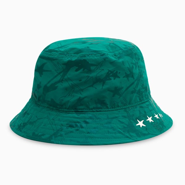 PUMA x SQUID GAME Glow-in-the-Dark Bucket Hat, Wild Green, extralarge-IND