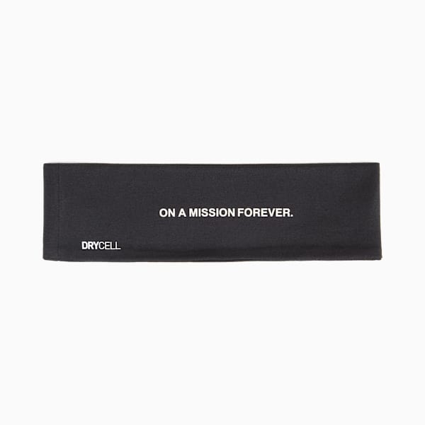 PUMA x REPRESENT 247 Headband, PUMA Black, extralarge