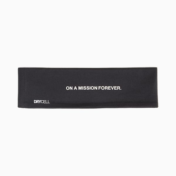 PUMA x REPRESENT 247 Headband, PUMA Black, extralarge