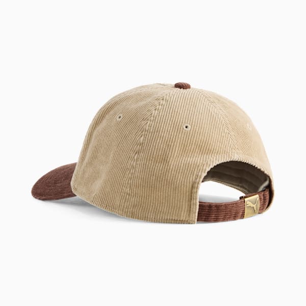 PUMA CAT CORDUROY LC BB Cap Unisex, Chestnut Brown, extralarge