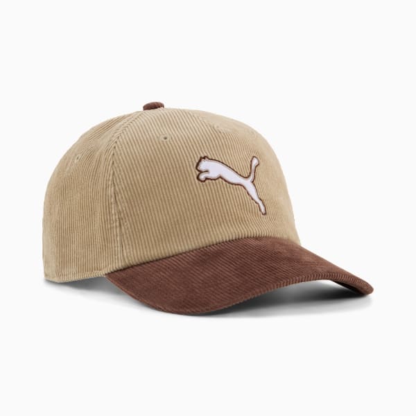 PUMA CAT CORDUROY LC BB Cap Unisex, Chestnut Brown, extralarge