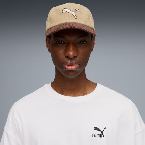 PUMA CAT CORDUROY LC BB Cap Unisex, Chestnut Brown, extralarge