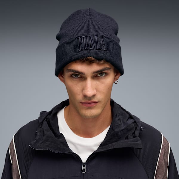 Classic Graphic Mid Crown Beanie, New Navy, extralarge-GBR