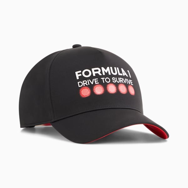 F1® x DTS x PUMA Baseball Cap, PUMA Black, extralarge