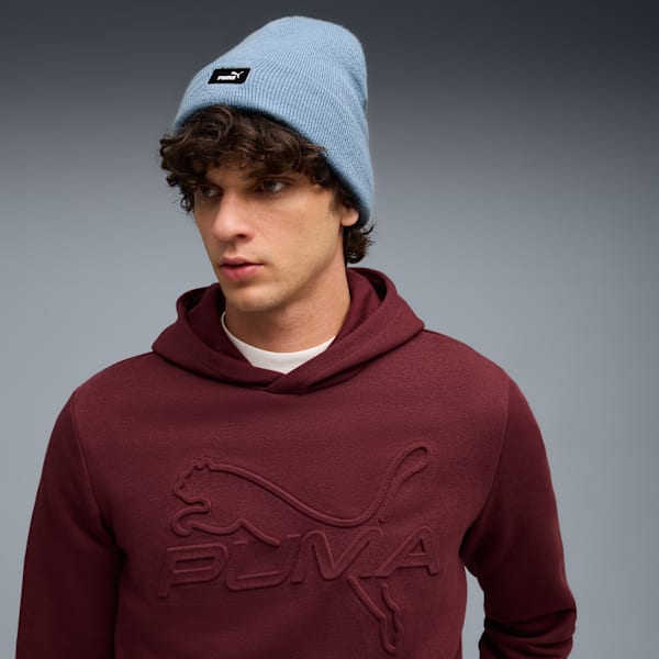 Essentials Mid Crown Beanie, Cool Blue, extralarge-GBR