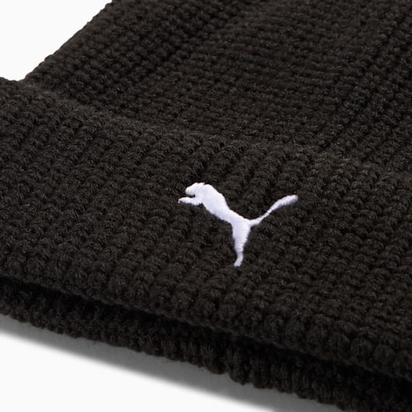 Premium Essentials High Crown Beanie, PUMA Black, extralarge-GBR