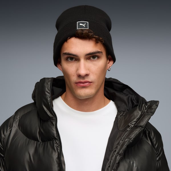Wardrobe Essentials High Crown Beanie, PUMA Black, extralarge-GBR