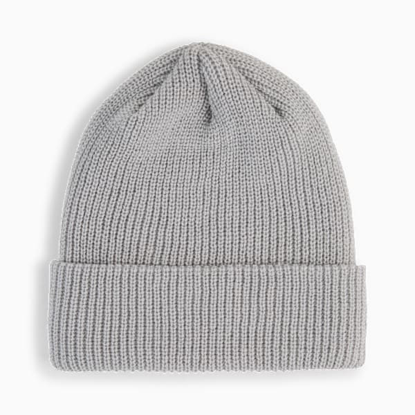 Essentials High Crown Beanie Unisex, Gray Echo, extralarge