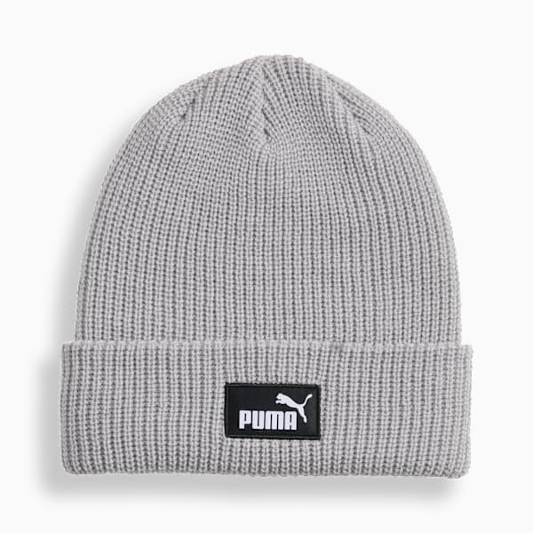 Essentials High Crown Beanie Unisex, Gray Echo, extralarge