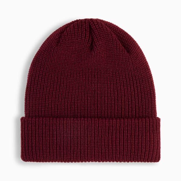 Essentials High Crown Beanie Unisex, Ruby Shimmer, extralarge