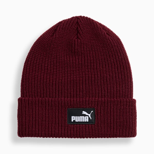 Essentials High Crown Beanie Unisex, Ruby Shimmer, extralarge