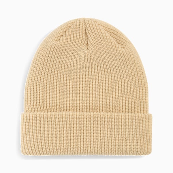 Essentials High Crown Beanie Unisex, Toasted Almond, extralarge