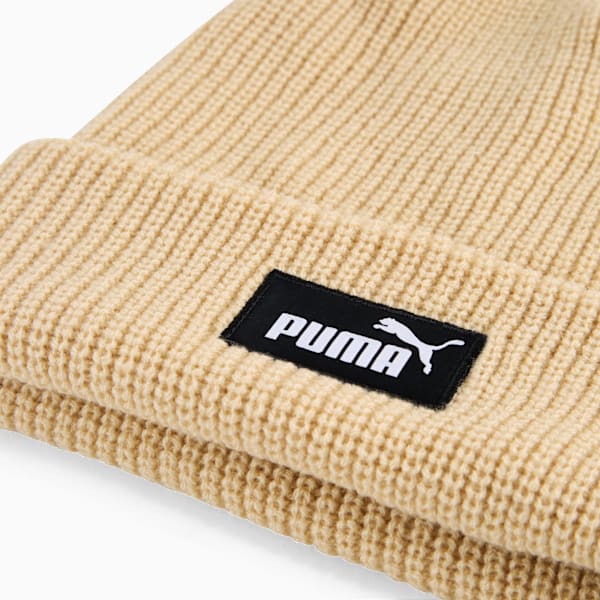 Essentials High Crown Beanie Unisex, Toasted Almond, extralarge