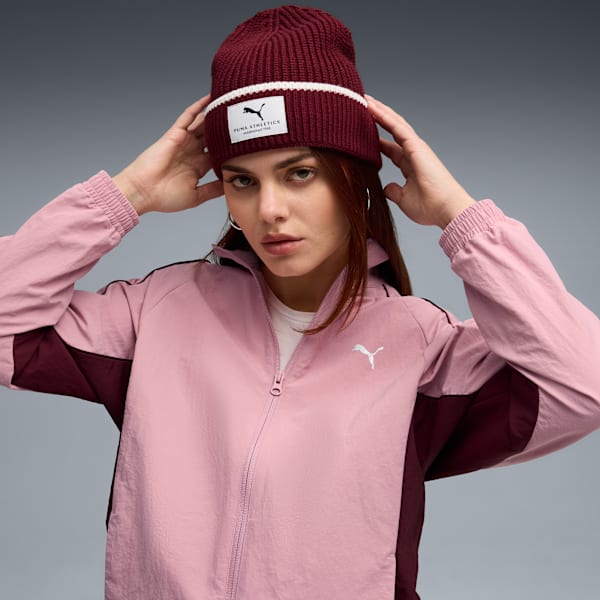 PUMA Class Mid Crown Beanie, Ruby Shimmer, extralarge-IND