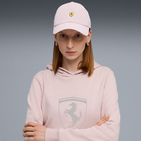 Scuderia Ferrari Women's Baseball Cap, Mauve Mist, extralarge