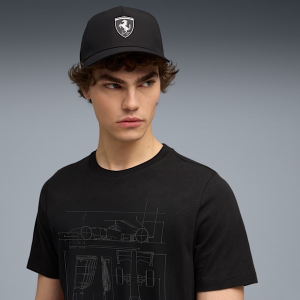 FERRARI PRO LOW CURVE BB Cap, PUMA Black, extralarge