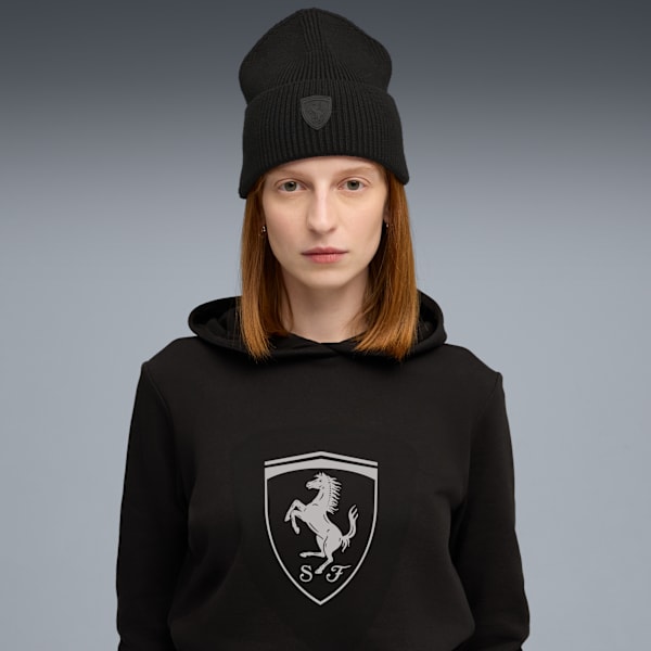 Scuderia Ferrari Pro Mid Crown Beanie, Puma Black, extralarge-GBR