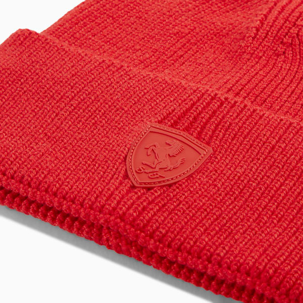 Scuderia Ferrari Pro Mid Crown Beanie, Rosso Corsa, extralarge-IND