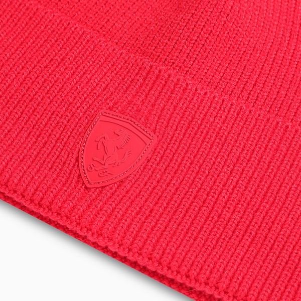Scuderia Ferrari Pro Mid Crown Beanie, Rosso Corsa, extralarge-IND