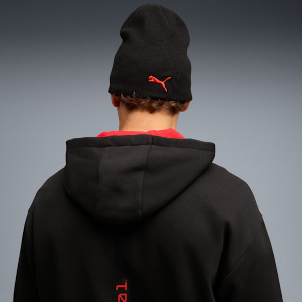 F1® Mid Crown Cuffless Beanie, PUMA Black, extralarge-GBR