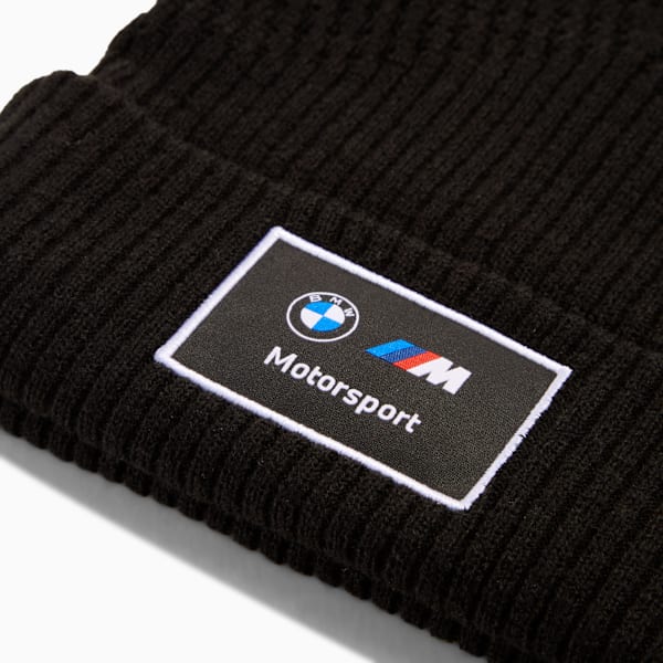 BMW M Motorsport Mid Crown Beanie, PUMA Black, extralarge-GBR