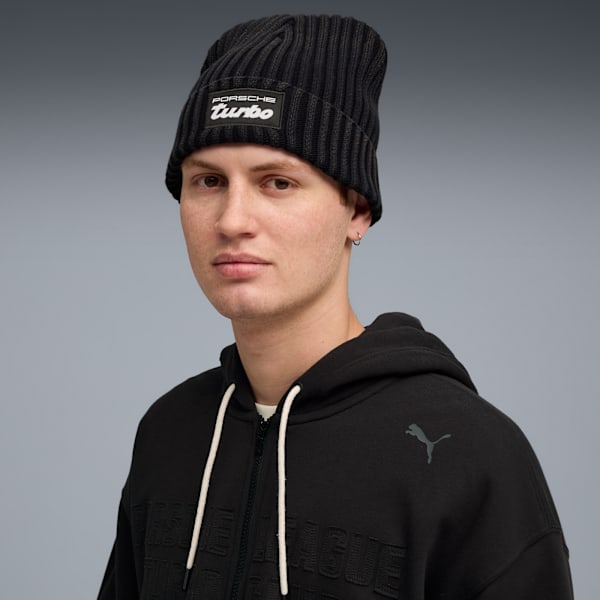 PL Mid Crown Beanie Unisex, PUMA Black, extralarge