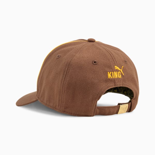 Borussia Dortmund Adjustable Fit BB Cap, Haute Coffee-Matte Puma Gold, extralarge-IND