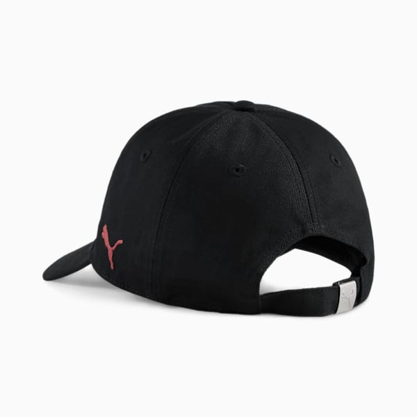 AC Milan Essentials Cap Unisex, PUMA Black-For All Time Red, extralarge-GBR