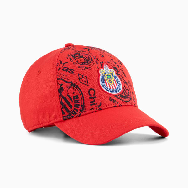 Chivas Culture Adjustable Hat, PUMA Red-PUMA White, extralarge
