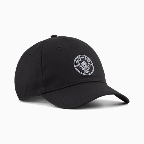 Manchester City Essentials Cap, PUMA Black-PUMA Silver, extralarge