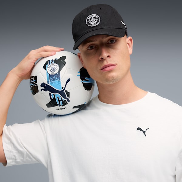 Manchester City Essentials Cap, PUMA Black-PUMA Silver, extralarge