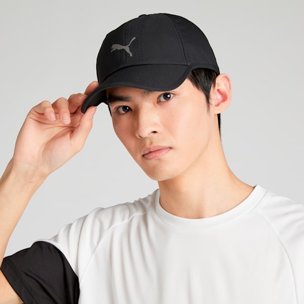ユニセックス RF ランニング 1 アジアフィット BB キャップ, PUMA Black, extralarge-JPN