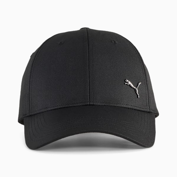 Essentials Metal PUMA Cat Baseball Cap Youth, PUMA Black, extralarge-GBR