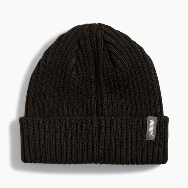 Classic Low Crown Beanie Youth, Puma Black, extralarge-GBR