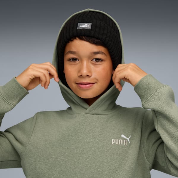 Classic Low Crown Beanie Youth, Puma Black, extralarge-GBR