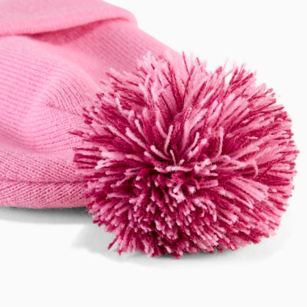 PUMA x HELLO KITTY AND FRIENDS® Little Kids' Pom Pom Beanie, Posie Pink, extralarge