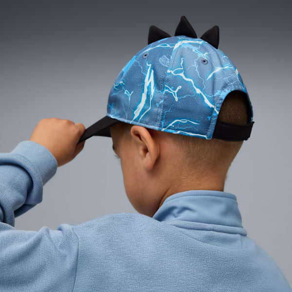 PUMA x HOT WHEELS™ MONSTER TRUCKS Baseball Cap Kids, Cool Blue, extralarge