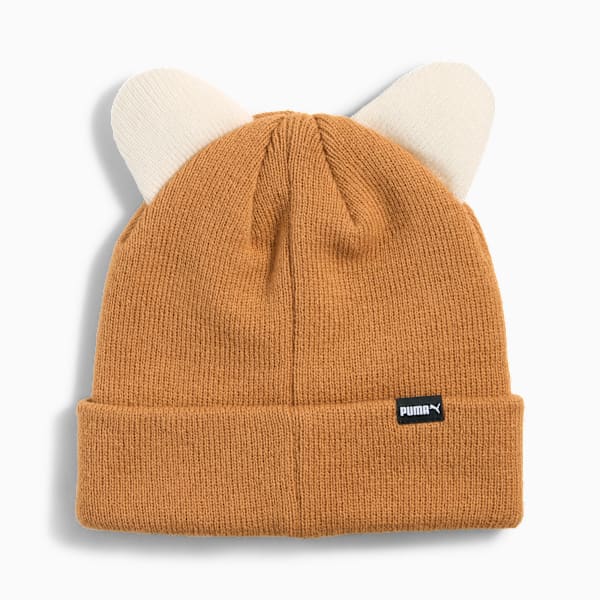 Animal Mid Crown Beanie Kids, Melted Caramel, extralarge