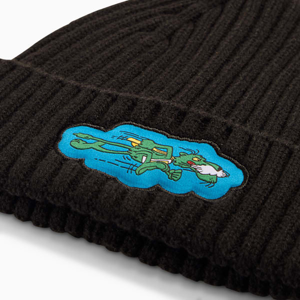 Super PUMA Mid Crown Beanie Youth, PUMA Black, extralarge
