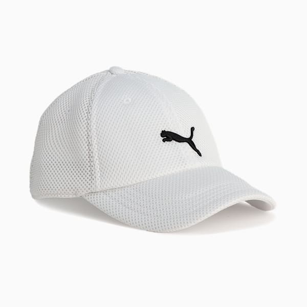 ユニセックス トレーニング メッシュ アジアフィット キャップ, Puma White, extralarge-JPN