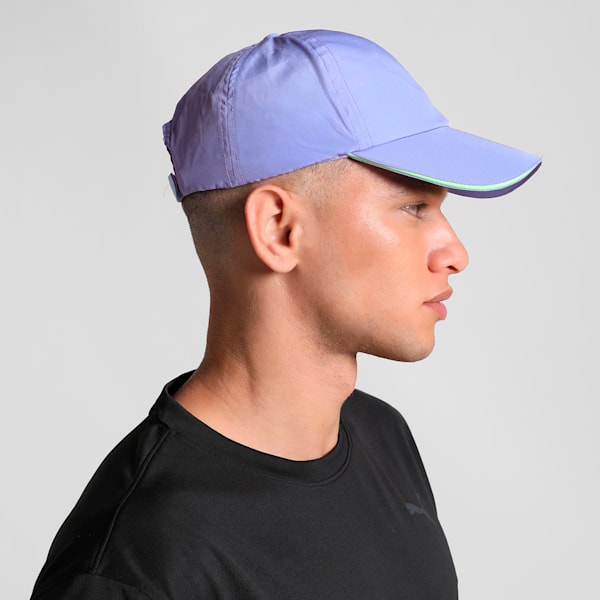 Running Cap, ELECTRIC PURPLE-Fizzy Lime, extralarge-IND