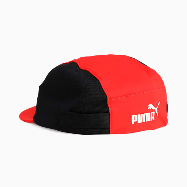 キッズ プーマ キャット フットボール キャップ, For All Time Red-PUMA Black, extralarge-JPN