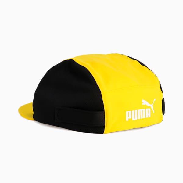キッズ プーマ キャット フットボール キャップ, Faster Yellow-PUMA Black, extralarge-JPN